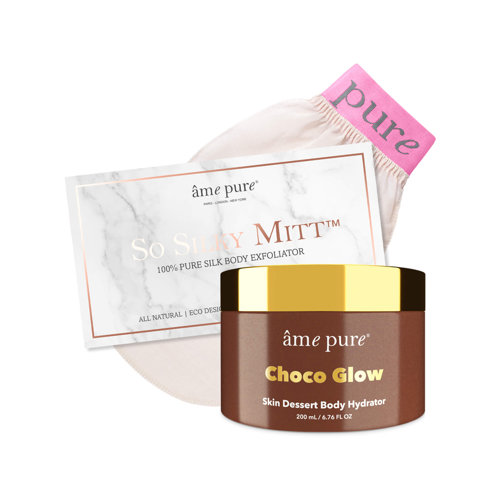 » So Silky Mitt™️ + Choco Glow Body Yoghurt (100% off)