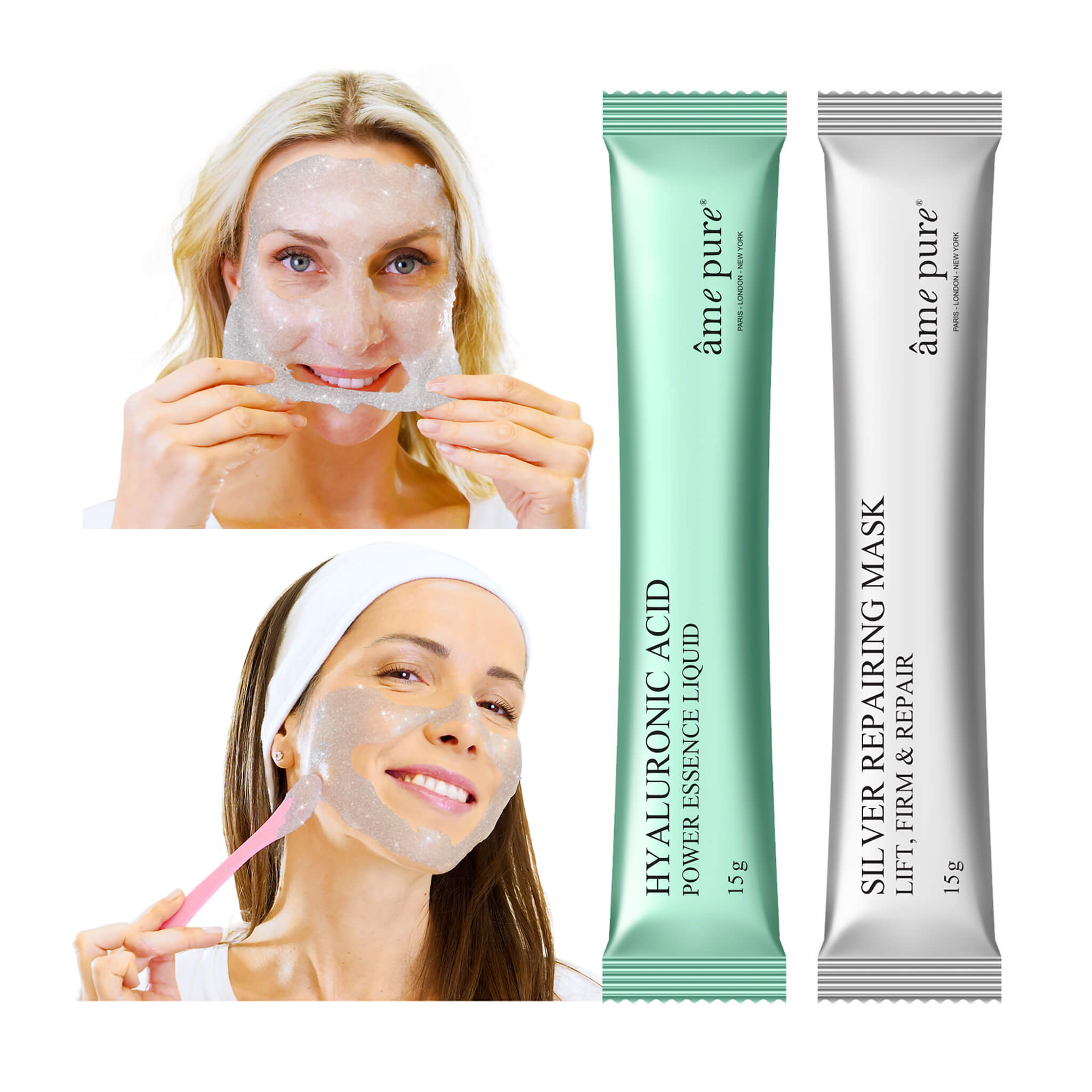 » Jelly Glow Rubber Mask™ - Silver (100% off)